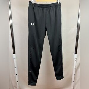 Under Armour Black Active Jogger Sweatpants – Zipper Ankles | Size M